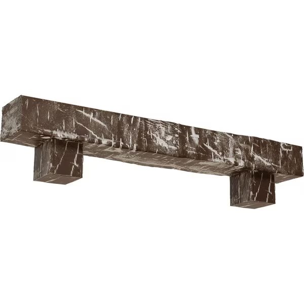 Kit w/ Alamo Corbels, Vintage Mahogany, 8